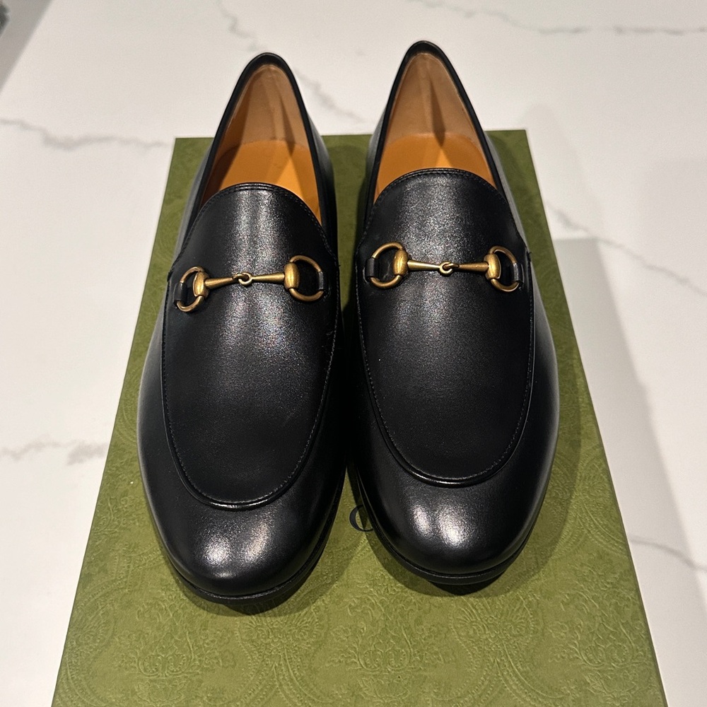 Brand new Gucci Jordaan Women’s Loafers Black Leather